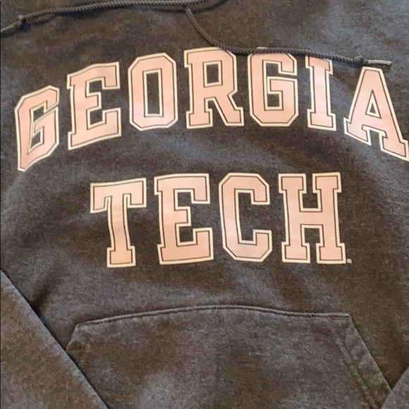Champion Georgia Tech hoodie sz small - Picture 2 of 4